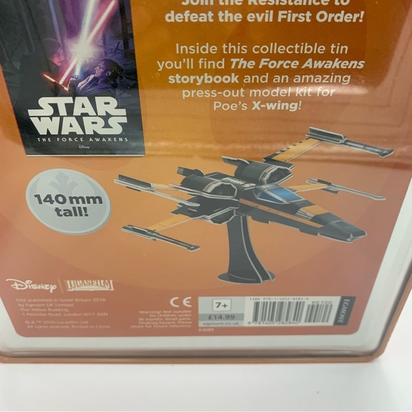 Star wars tin with book and model - Picture 4 of 7